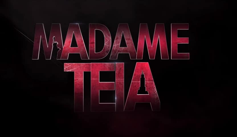 Madame-Teia-Logo 1º trailer de Madame Teia introduz um 'Homem-Aranha maligno'