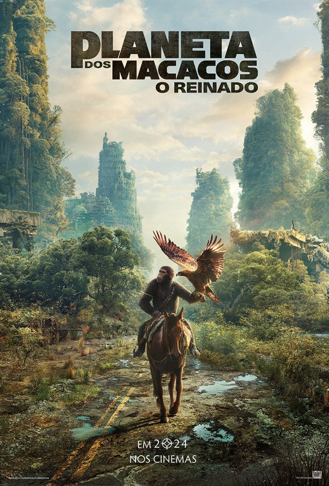 Planeta-dos-Macacos-O-Reinado-Poster-1 Planeta dos Macacos: O Reinado | Trailer revela nova batalha e retorno de Cornelius