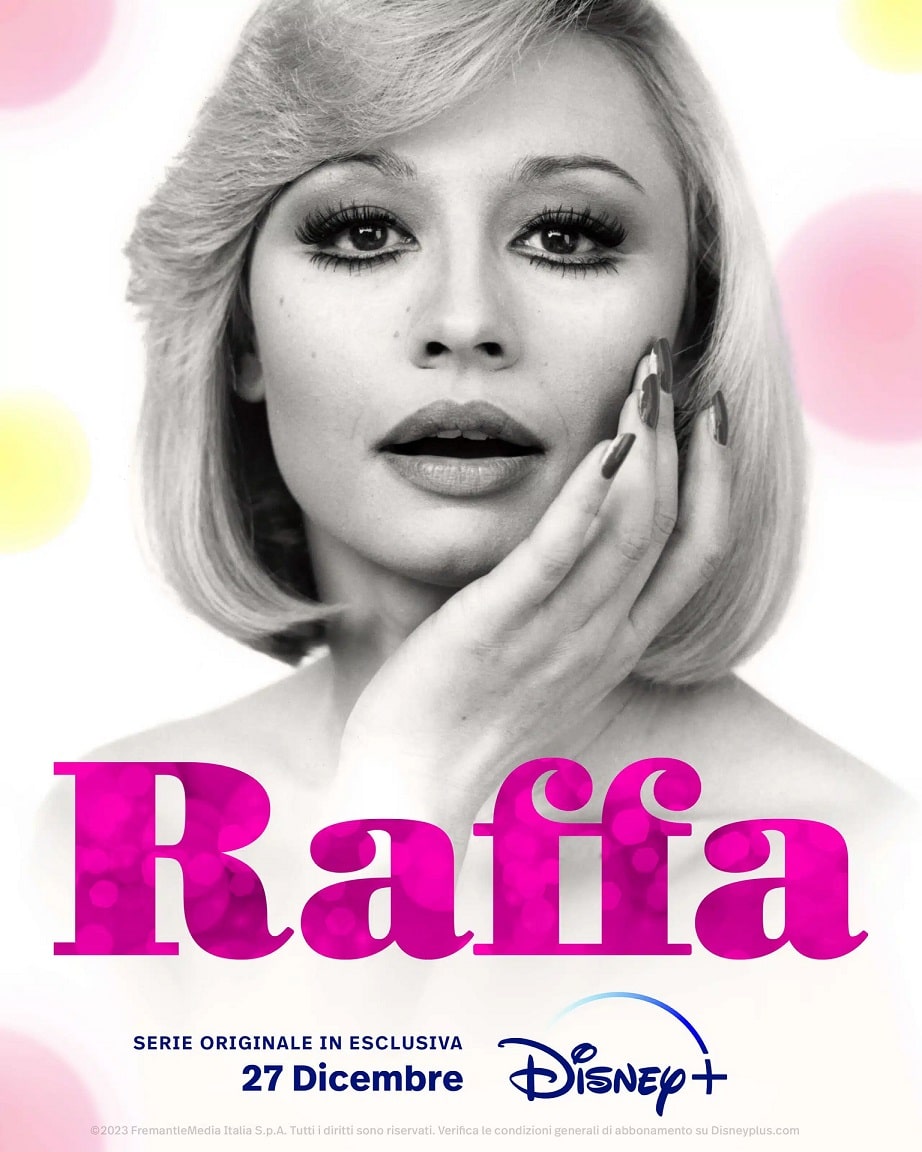 Raffa-Poster Disney vai lançar série sobre a italiana Raffaella Carrà