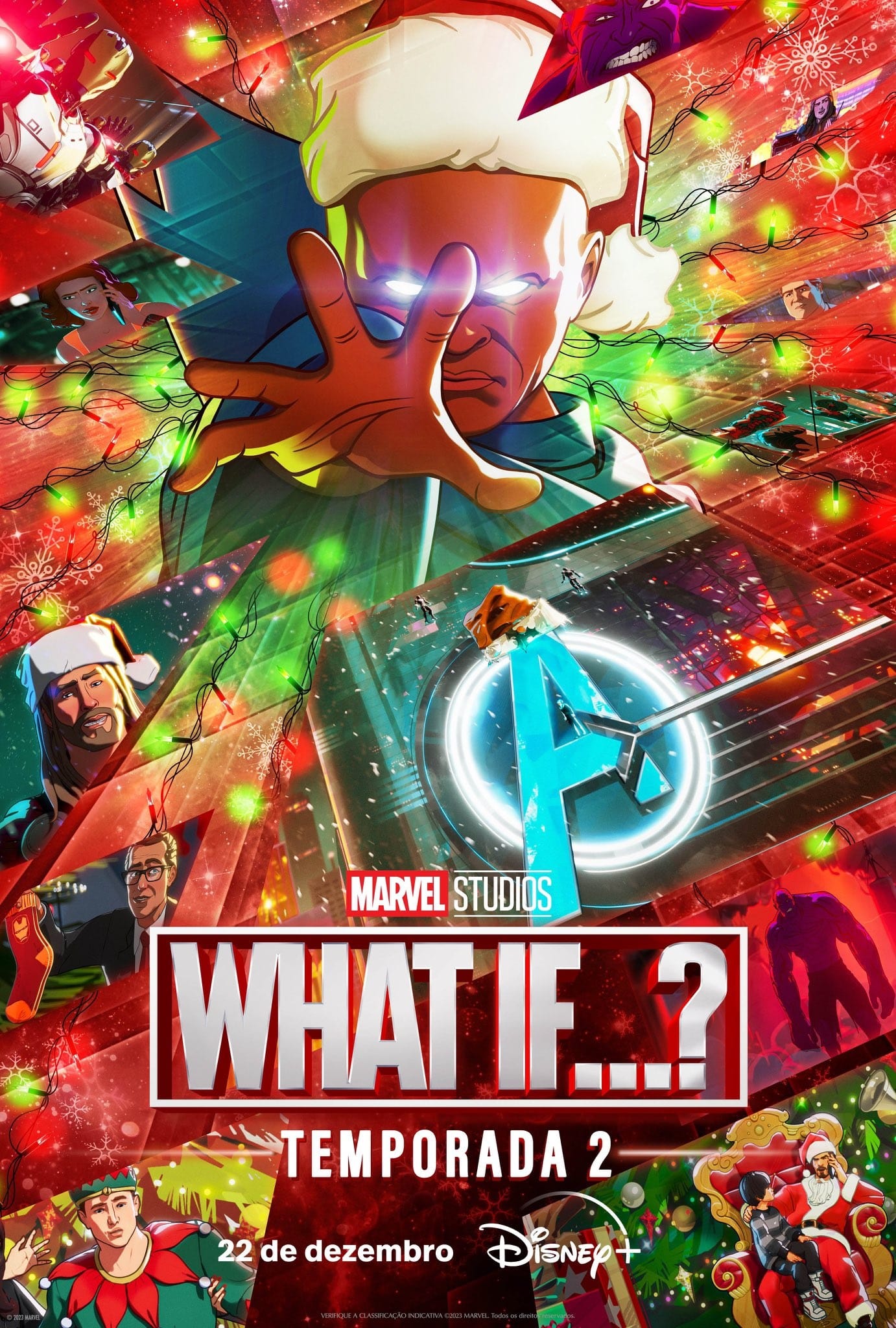 What-If-Poster-2a-temporada What If...? Trailer da 2ª temporada introduz novo grupo de Vingadores