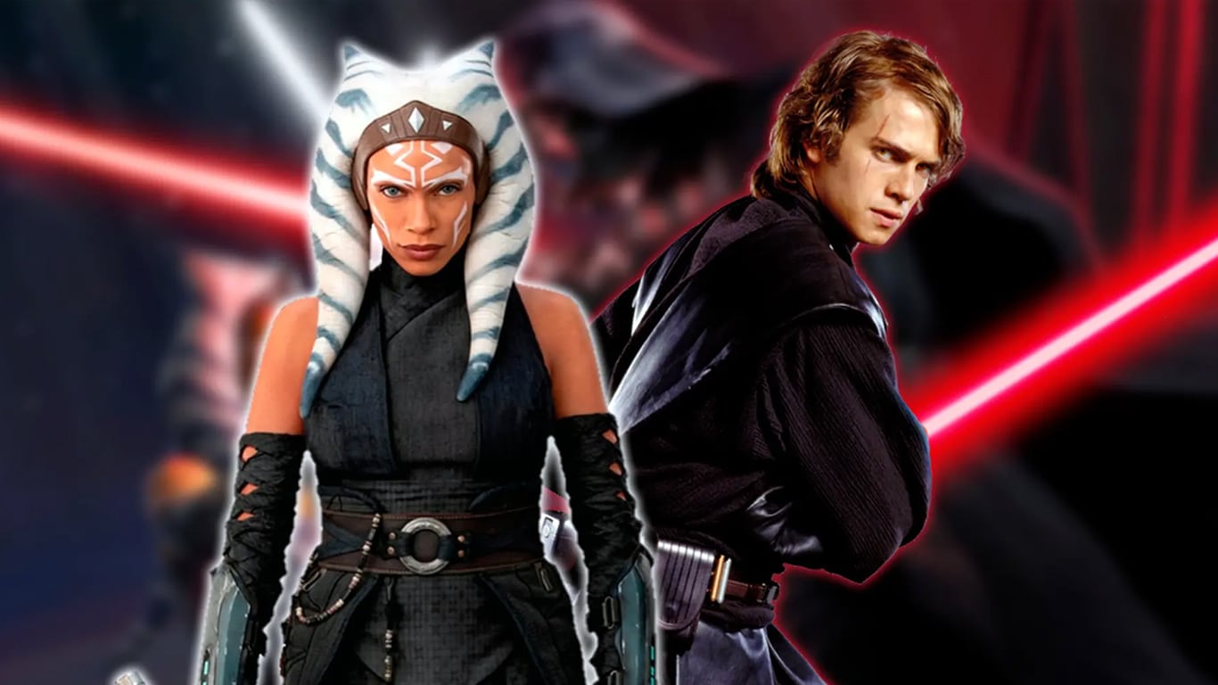 Ahsoka-Tano-e-Anakin-Skywalker Entre as 10 séries mais pirateadas no ano, 4 são do Disney+