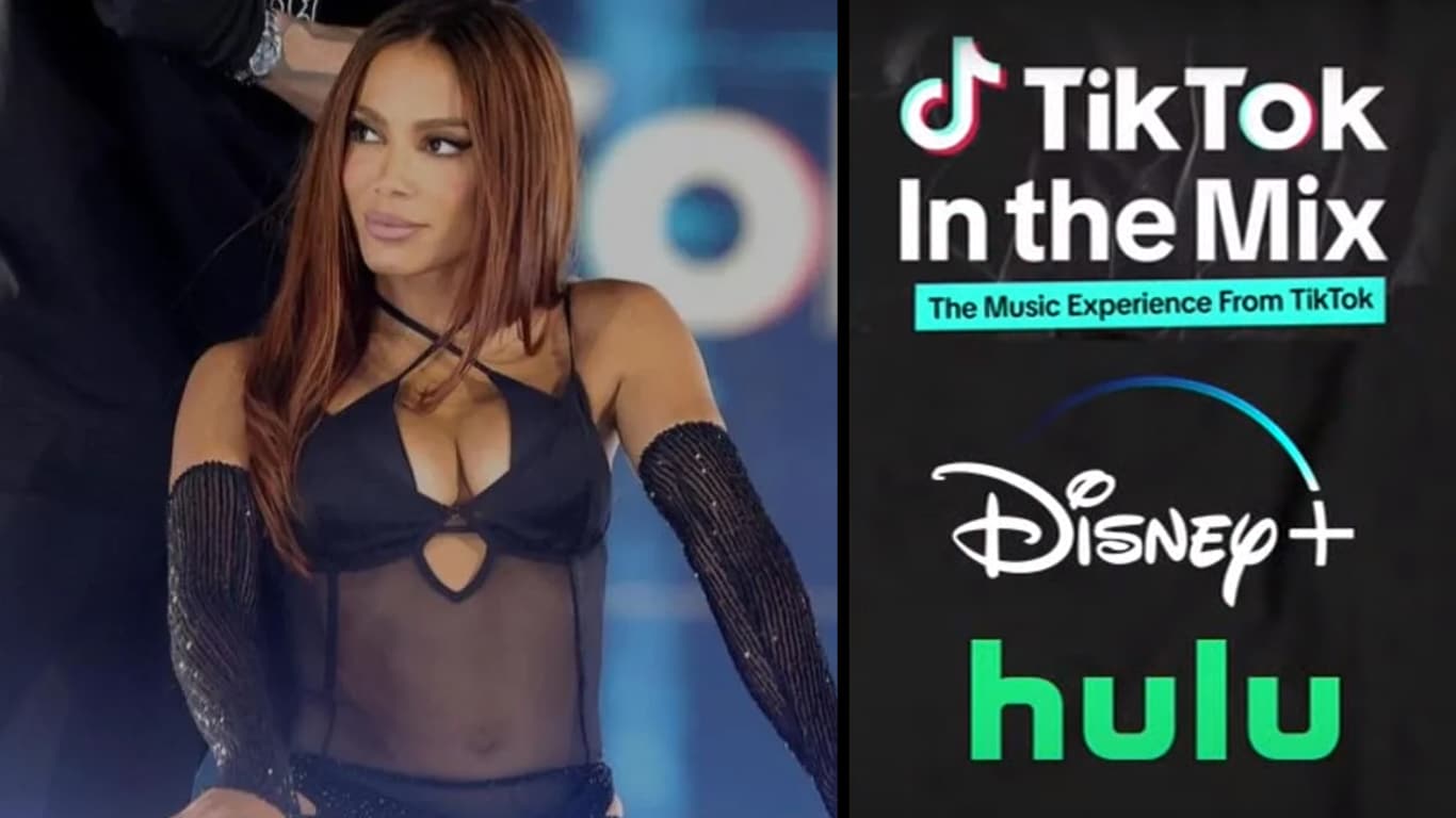 Anitta-Disney-Plus-e-Hulu Disney vai lançar show de Anitta no festival TikTok In The Mix
