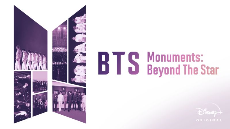 BTS-Monuments-Beyond-The-Star-Disney-Plus Lançamentos da semana no Disney+ e Star+ (25 a 31/12)