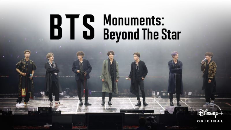 BTS-Monuments-Beyond-The-Star-Disney Disney+ lança episódios de 2 animações da Marvel e documentário do BTS