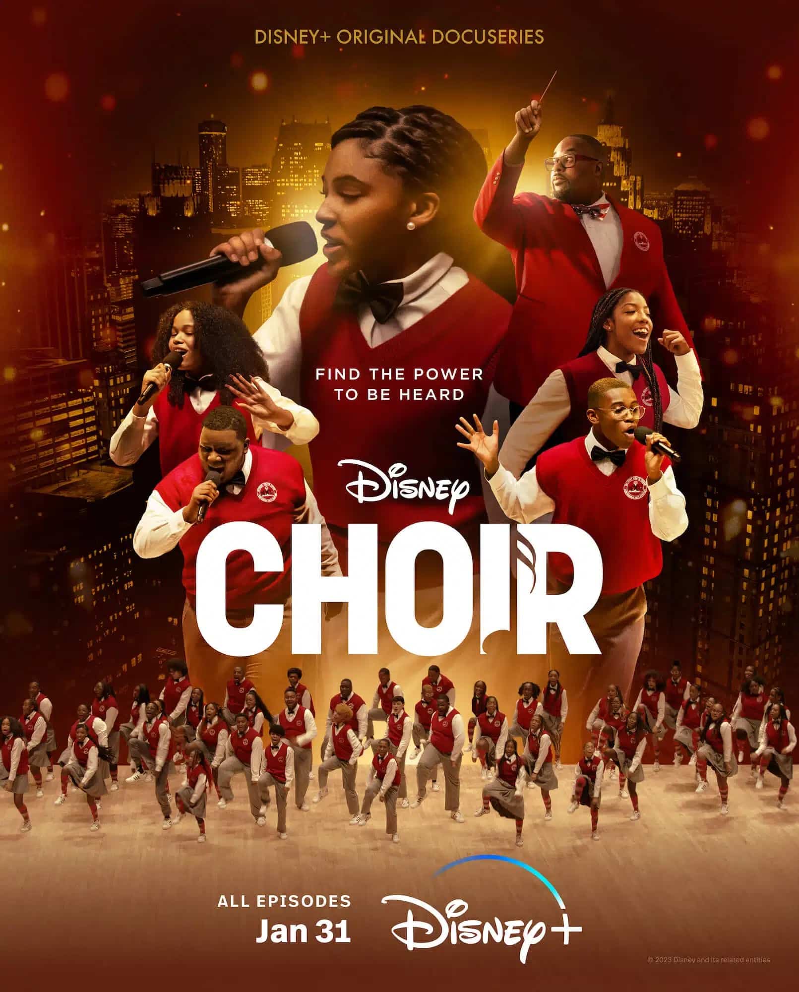 Choir-Disney-Plus-Poster Educando Através da Música | Disney+ vai lançar série sobre Coral de jovens de Detroit