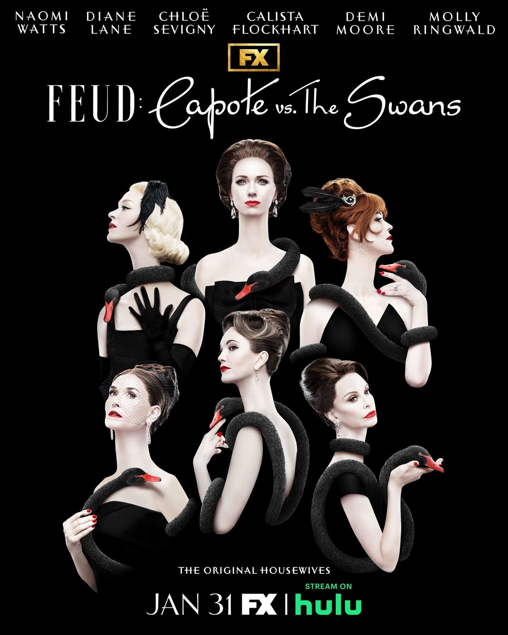 Feud-Capote-vs-The-Swans 7 anos depois, 2ª temporada de 'Feud' ganha data de lançamento