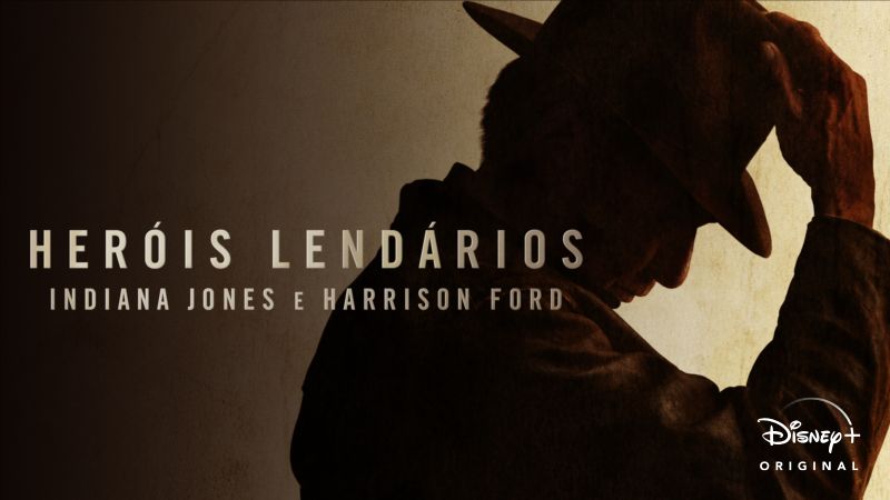 Herois-Lendarios-Indiana-Jones-e-Harrison-Ford Indiana Jones 5 e especial com John Travolta estrearam no Disney+