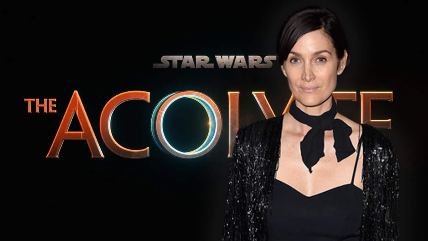 Star-Wars-O-Acolito-Carrie-Ann-Moss O Acólito | Nova série Star Wars tem data de lançamento revelada