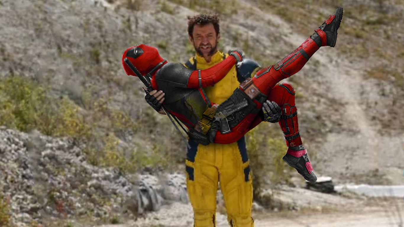 Wolverine-e-Deadpool Ryan Reynolds 'vaza' fotos com Mickey e Predador no set de Deadpool 3