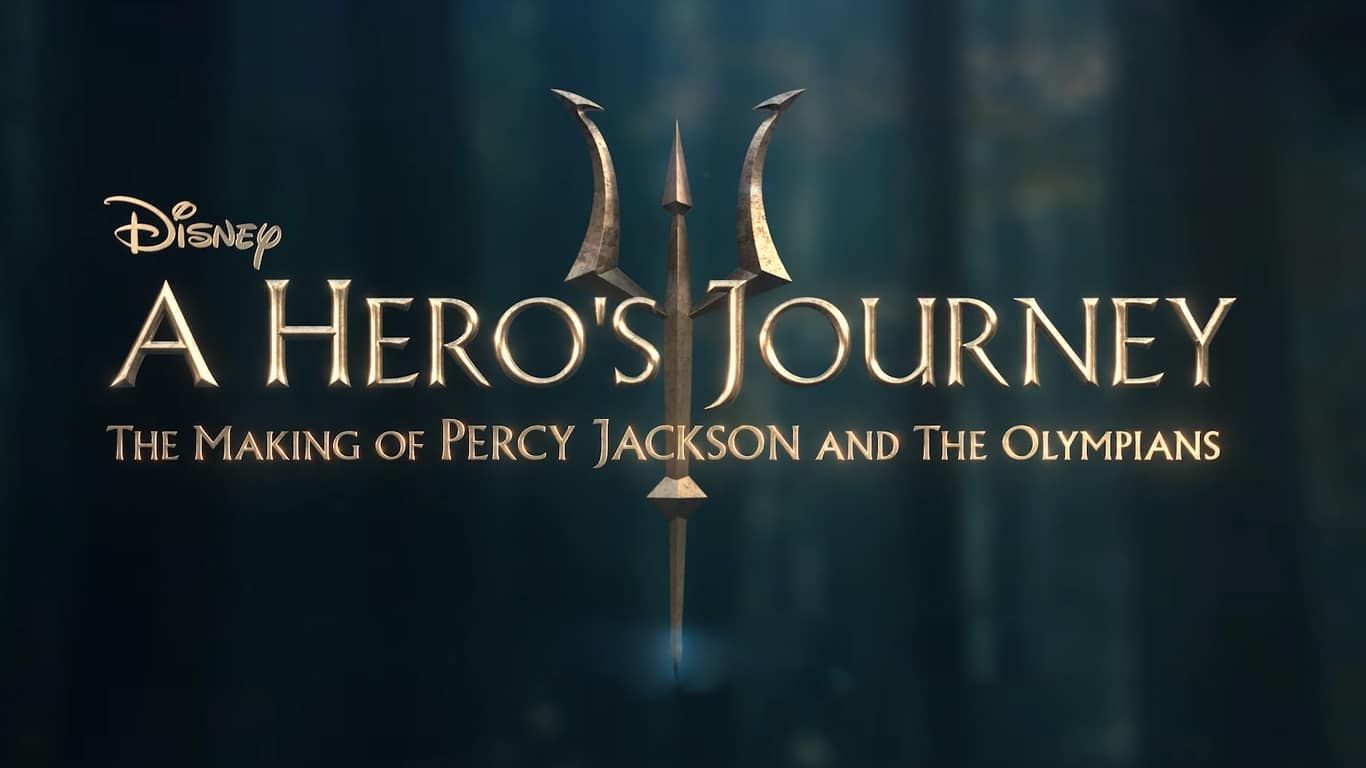 A-Heros-Journey-The-Making-of-Percy-Jackson-and-the-Olympians Saiu o trailer do especial de Percy Jackson, que estreia no final da série