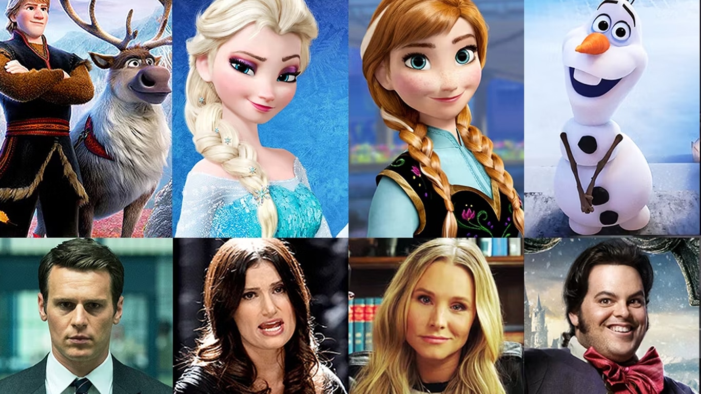 Elenco-de-Frozen 10 anos depois, elenco de Frozen revela detalhes inéditos dos bastidores