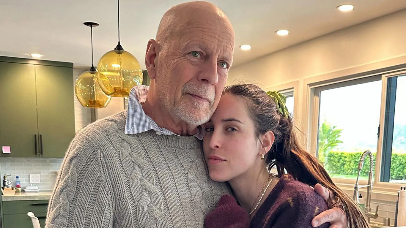 Bruce-Willis-e-sua-filha Qual é o estado de saúde atual de Bruce Willis?