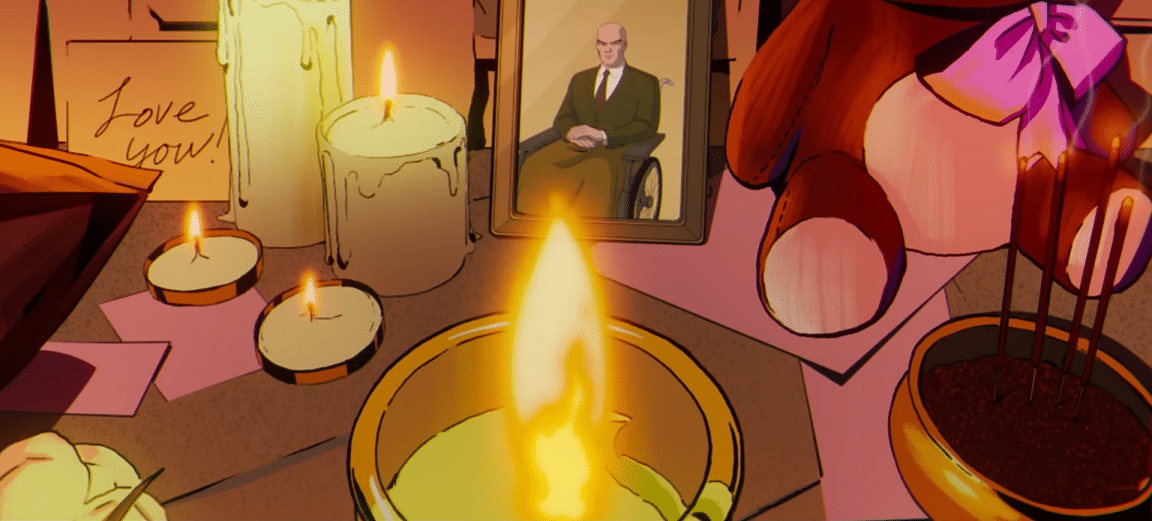 Charles-Xavier-homenagens X-Men '97: Professor Xavier realmente morreu no final da série original?
