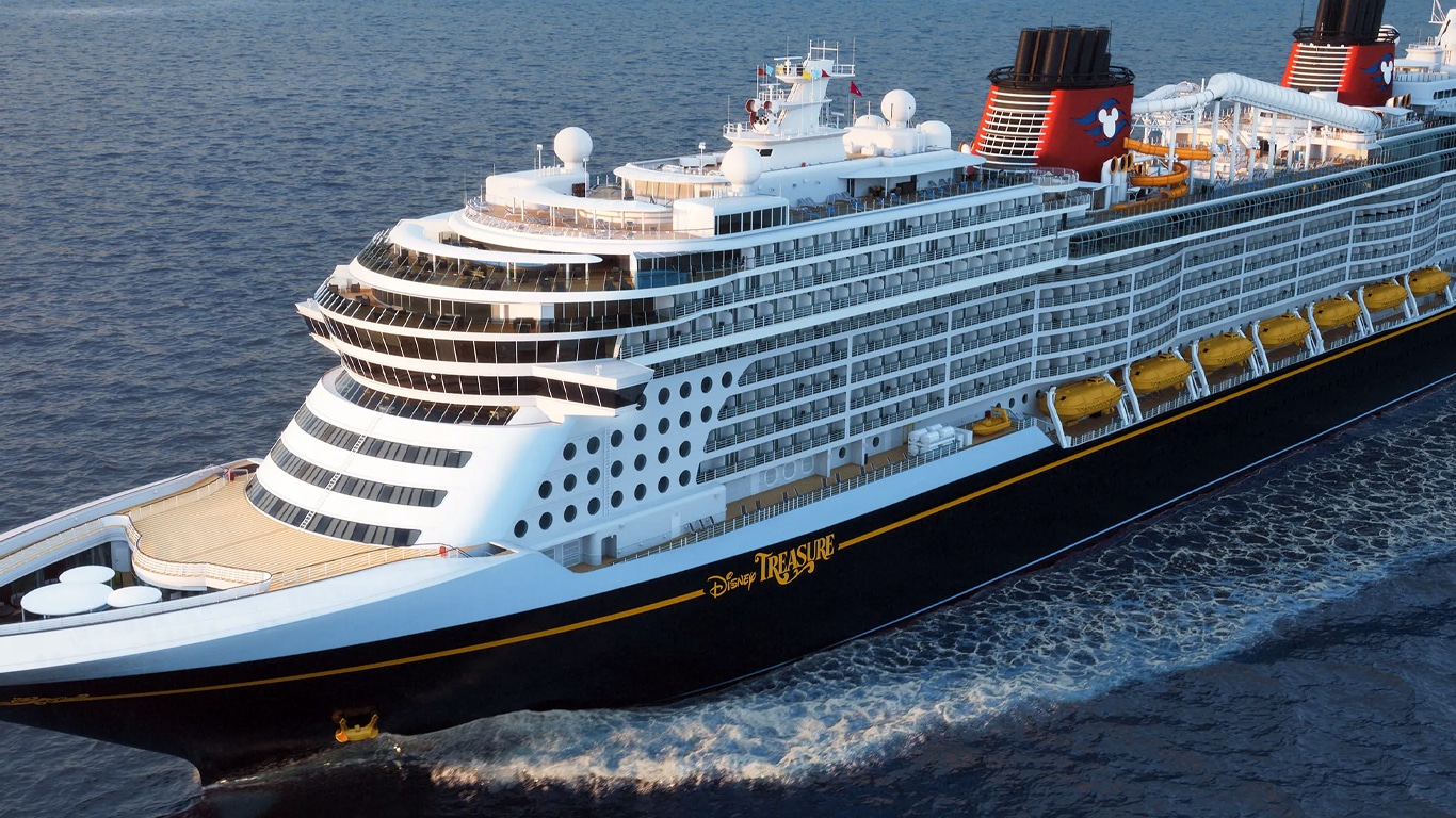 Disney-Dream-cruzeiro Navio de cruzeiro da Disney colidiu em porto nas Bahamas [Vídeo]