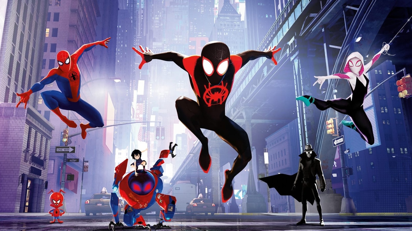 Homem-Aranha-no-Aranhaverso Disney remove filmes, incluindo Homem-Aranha no Aranhaverso