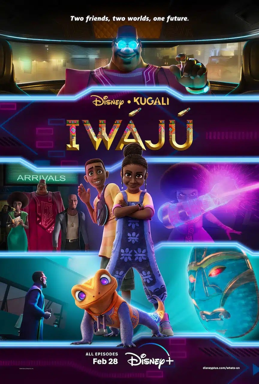 Iwaju-Poster Saiu o primeiro trailer de Iwájú, nova série da Disney Animation