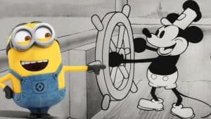 Minions-e-Mickey