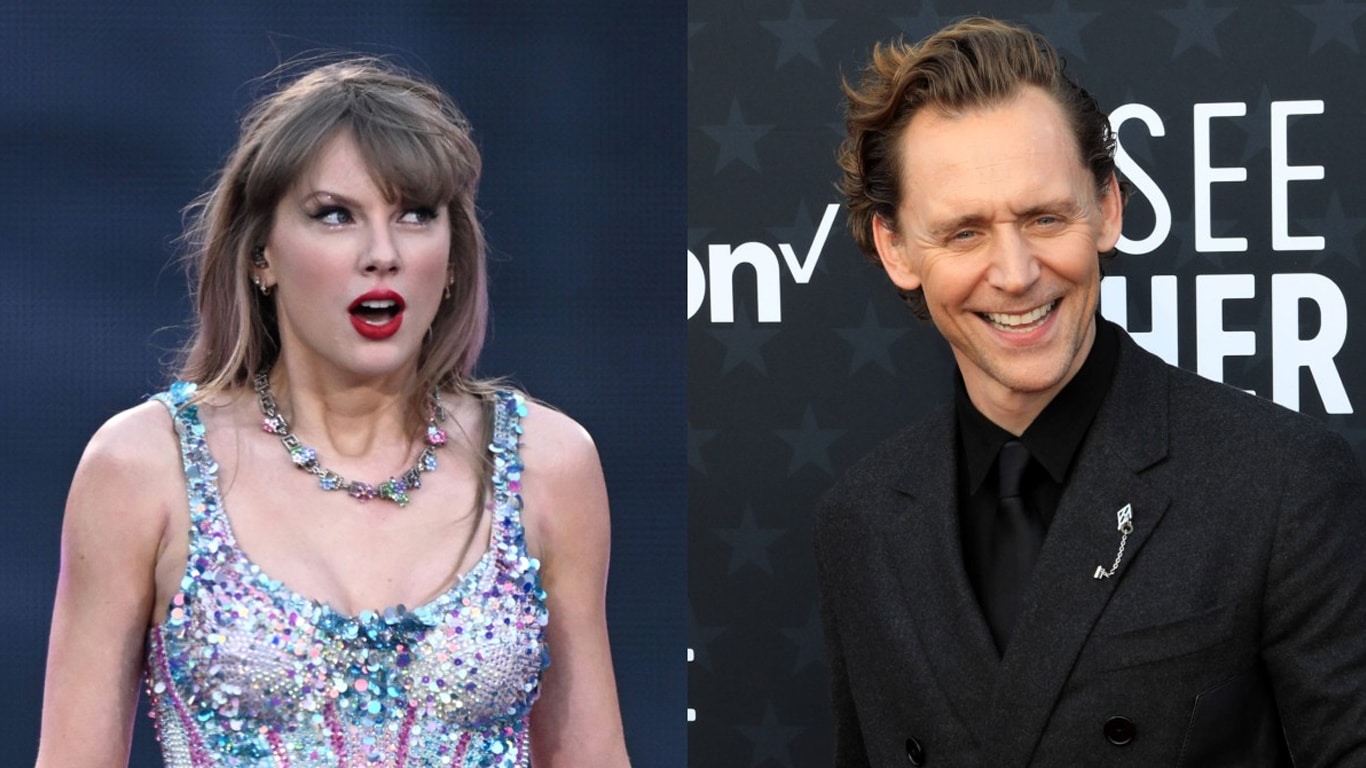 Taylor-Swift-e-Tom-Hiddleston Tom Hiddleston se diverte com piada sobre sua ex Taylor Swift