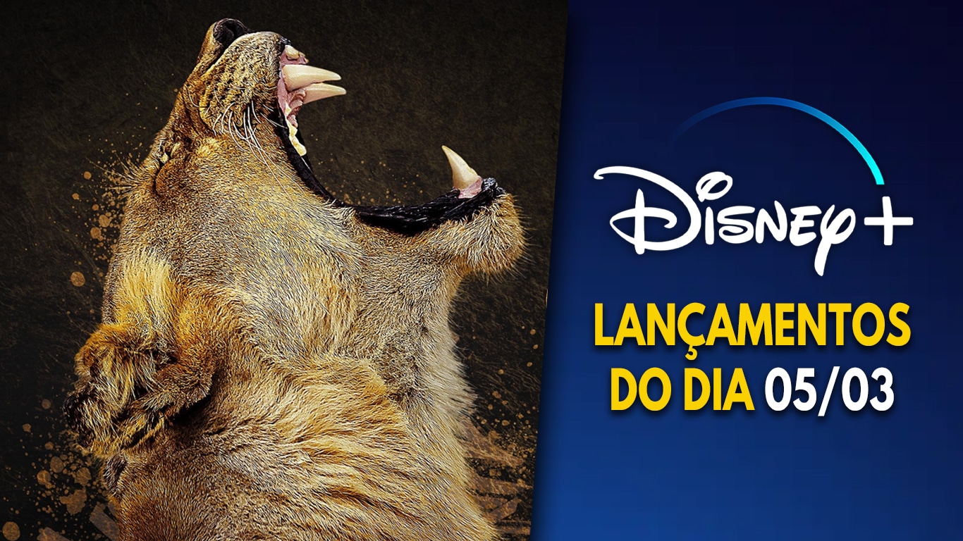 Lancamentos-do-dia-Disney-Plus-05-03-2024 Rainhas do Reino Animal e 3º episódio de Xógum hoje no Disney+