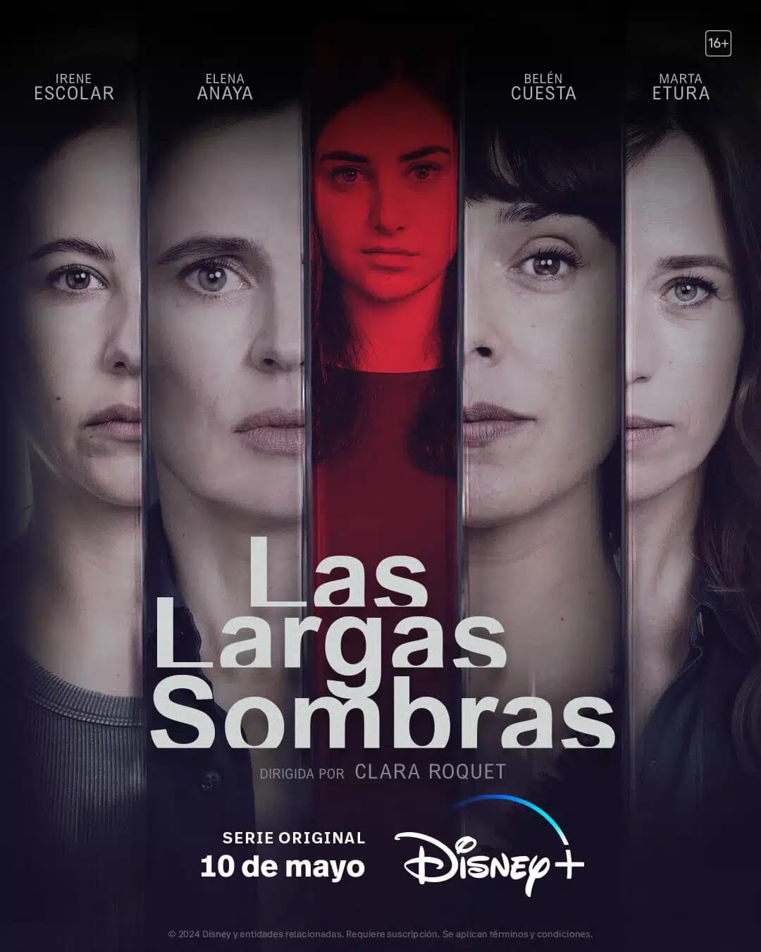Las-Largas-Sombras-Poster-1 Las Largas Sombras: Nova série de suspense espanhola tem elenco todo feminino