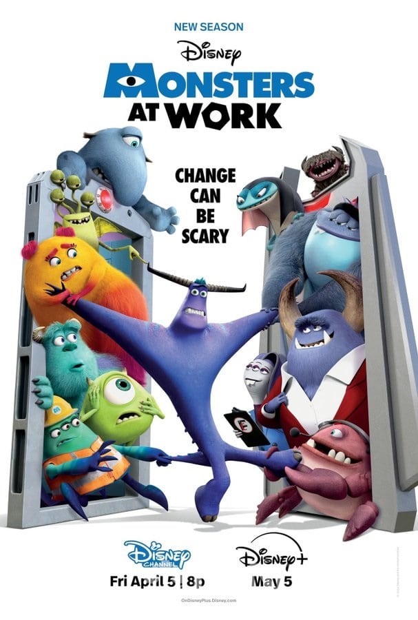 Poster-Monstros-no-Trabalho-Temporada-2 Risadas garantidas: Monstros no Trabalho retorna em maio com a 2ª temporada