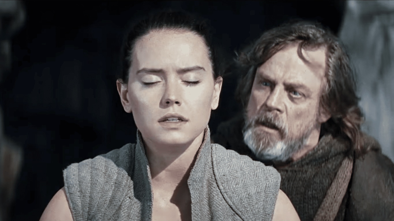 Rey-e-Luke-Skywalker Daisy Ridley diz que Rey será uma treinadora muito diferente de Luke Skywalker
