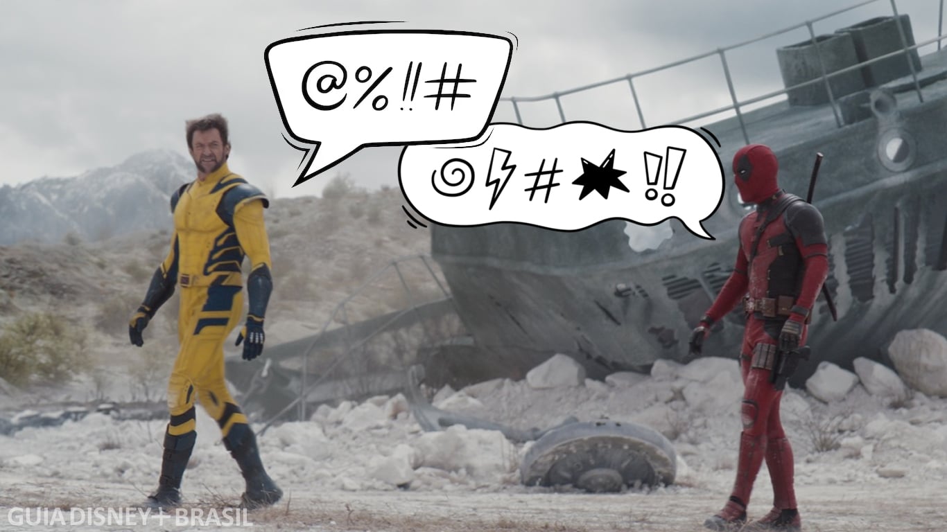 Deadpool-e-Wolverine-palavroes Novo trailer de Deadpool & Wolverine tem mais palavrões que os 33 filmes do MCU juntos