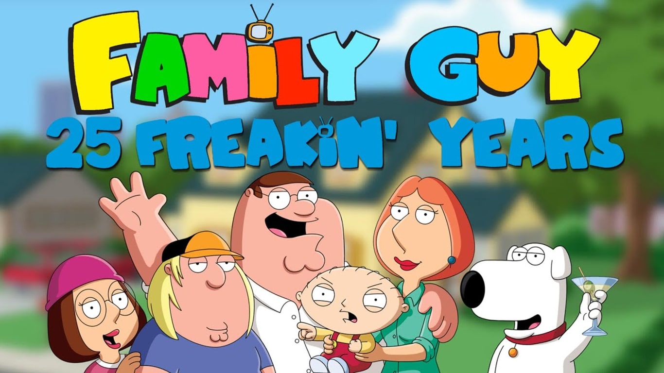 Family-Guy-25-anos Disney+ celebra 25 Anos de Family Guy com 2 especiais temáticos
