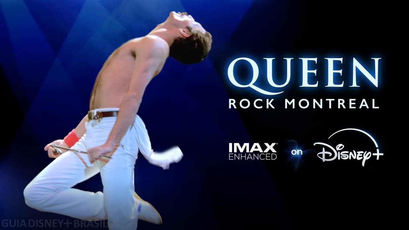 Queen-Rock-Montreal Disney+ vai lançar show do Queen em formato IMAX