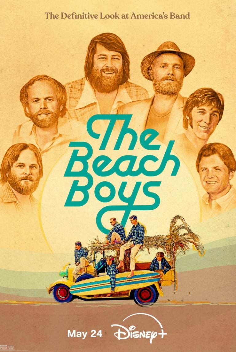 The-Beach-Boys-Poster Saiu o trailer do documentário The Beach Boys, do Disney+