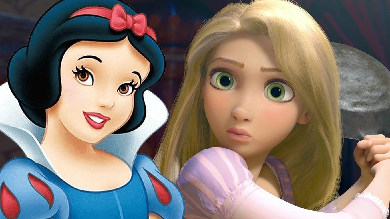 Branca-de-Neve-e-Rapunzel Mistério Disney: A conexão secreta de Enrolados e Branca de Neve