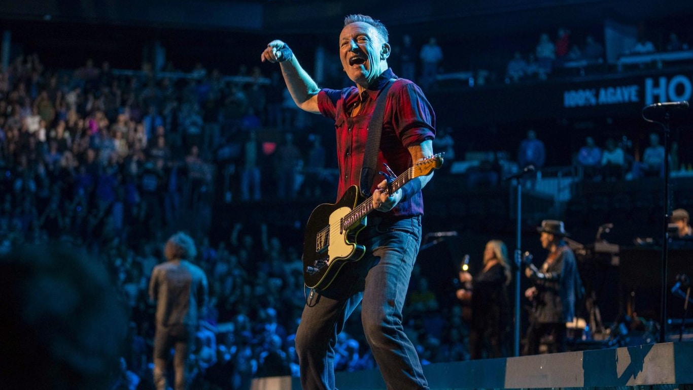 Bruce-Springsteen-e-a-E-Street-Band Disney+ anuncia especial com Bruce Springsteen e E Street Band