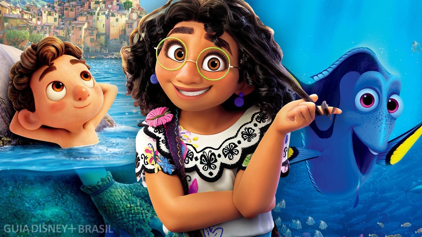 Luca-Mirabel-e-Dory Mais animações da Disney e Pixar vão ganhar continuações