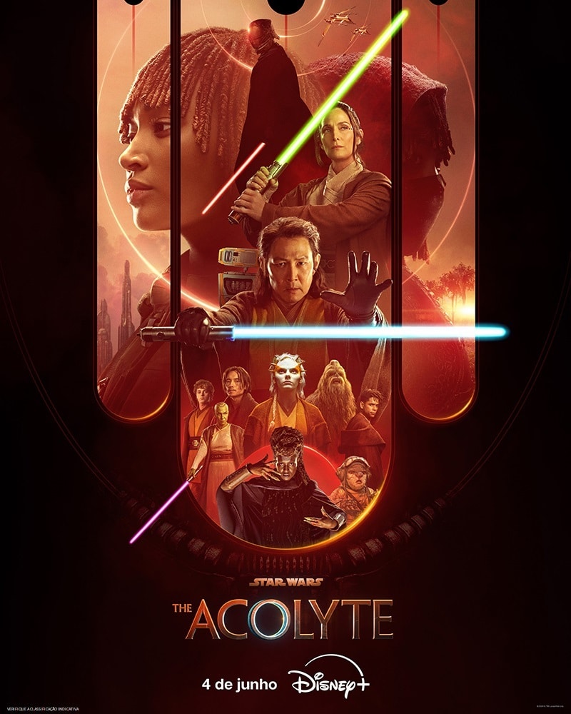 The-Acolyte-Poster Trailer de The Acolyte finalmente revela misterioso vilão Sith