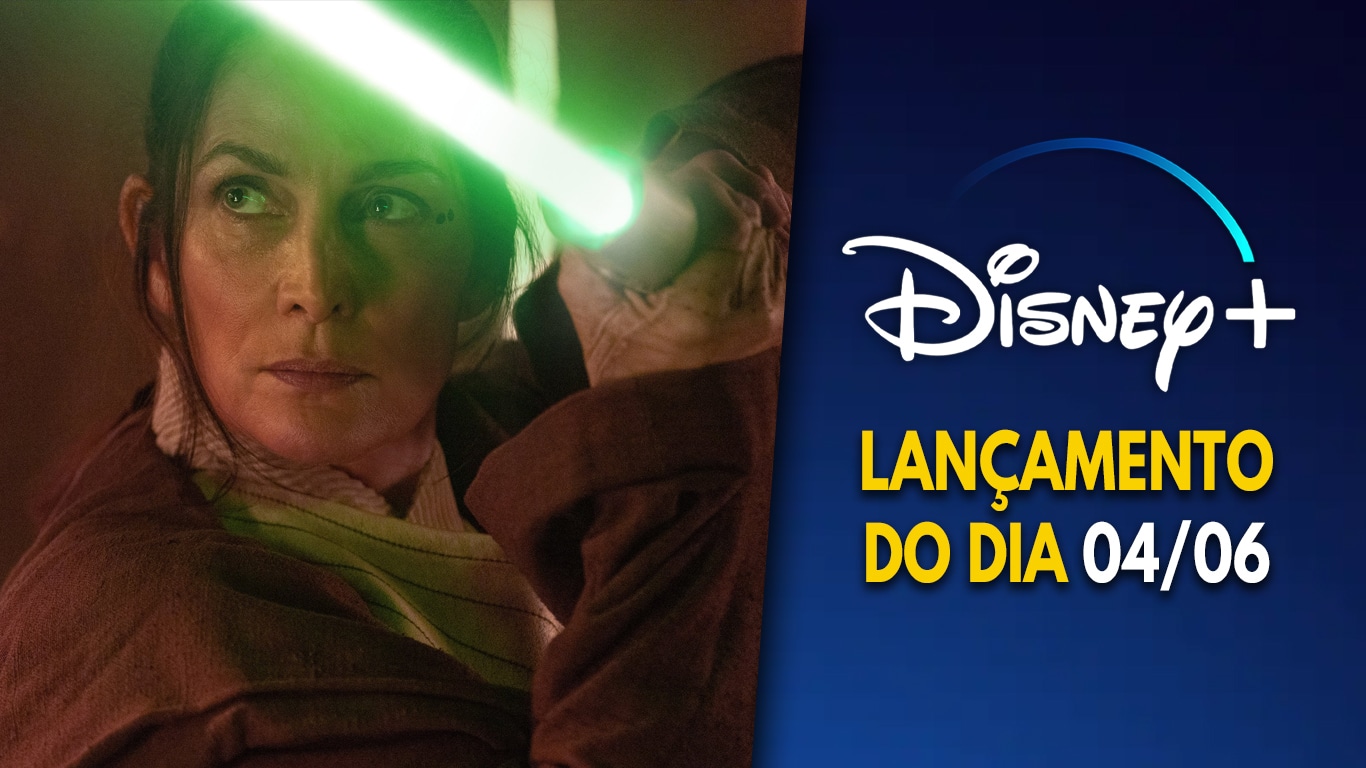 Lancamentos-Disney-Plus-do-dia-04-06-2024 A série Star Wars: The Acolyte acabou de estrear no Disney+