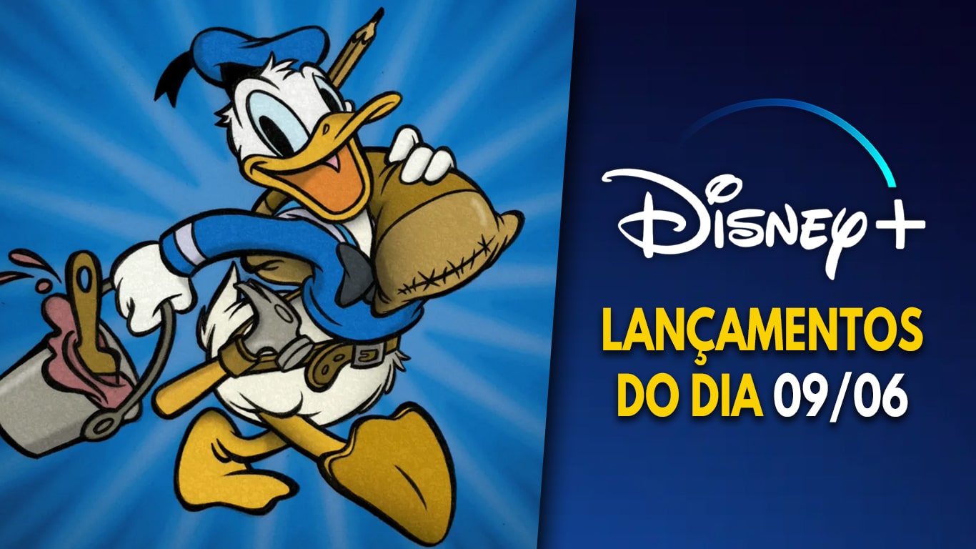 Lancamentos-Disney-Plus-do-dia-09-06-2024 Pato Donald faz 90 anos e ganha 3 novos desenhos no Disney+