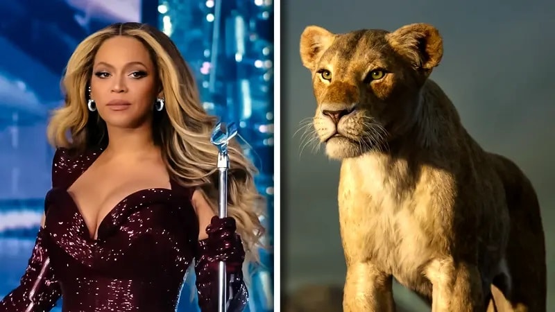 Nala-Beyonce-Knowles-Carter 10 personagens de 'O Rei Leão' retornam no novo filme 'Mufasa'