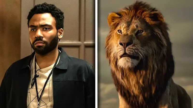 Simba-Donald-Glover 10 personagens de 'O Rei Leão' retornam no novo filme 'Mufasa'