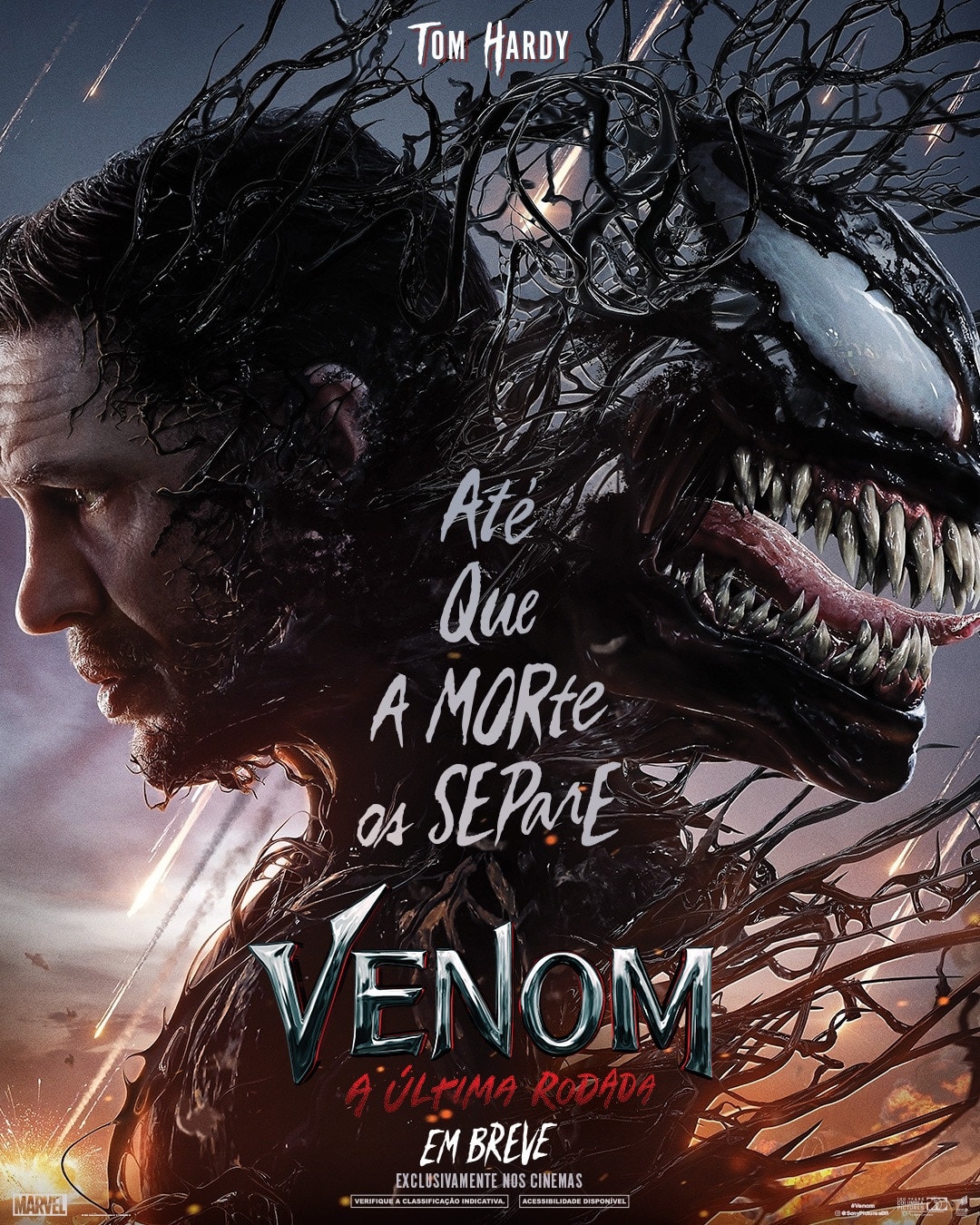 Venom-A-Ultima-Rodada-Poster Venom: A Última Rodada | Trailer mostra confrontos épicos e novos inimigos