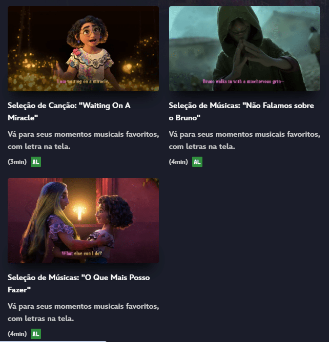 image Disney+ vai lançar versões sing-along de Descendentes 1, 2 e 3