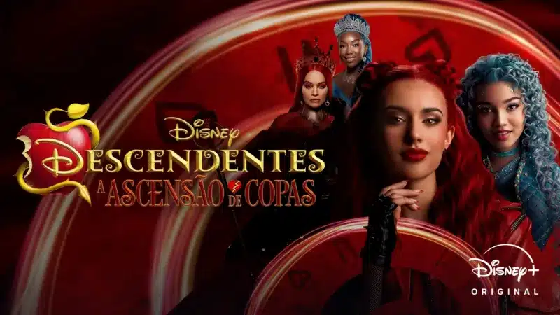 Descendentes-A-Ascensao-de-Copas-2024 Descendentes: A Ascensão de Copas quebra recorde no Disney+