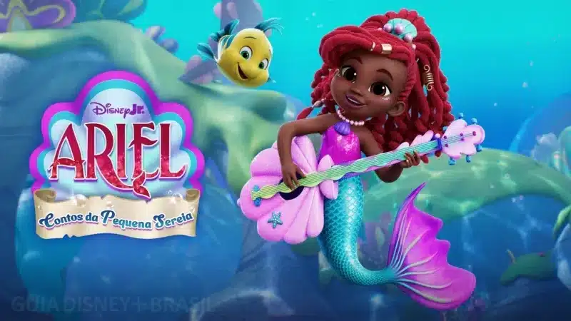 Disney-Junior-Ariel-Contos-da-Pequena-Sereia Lançamentos da semana no Disney+ (15 a 21 de julho)