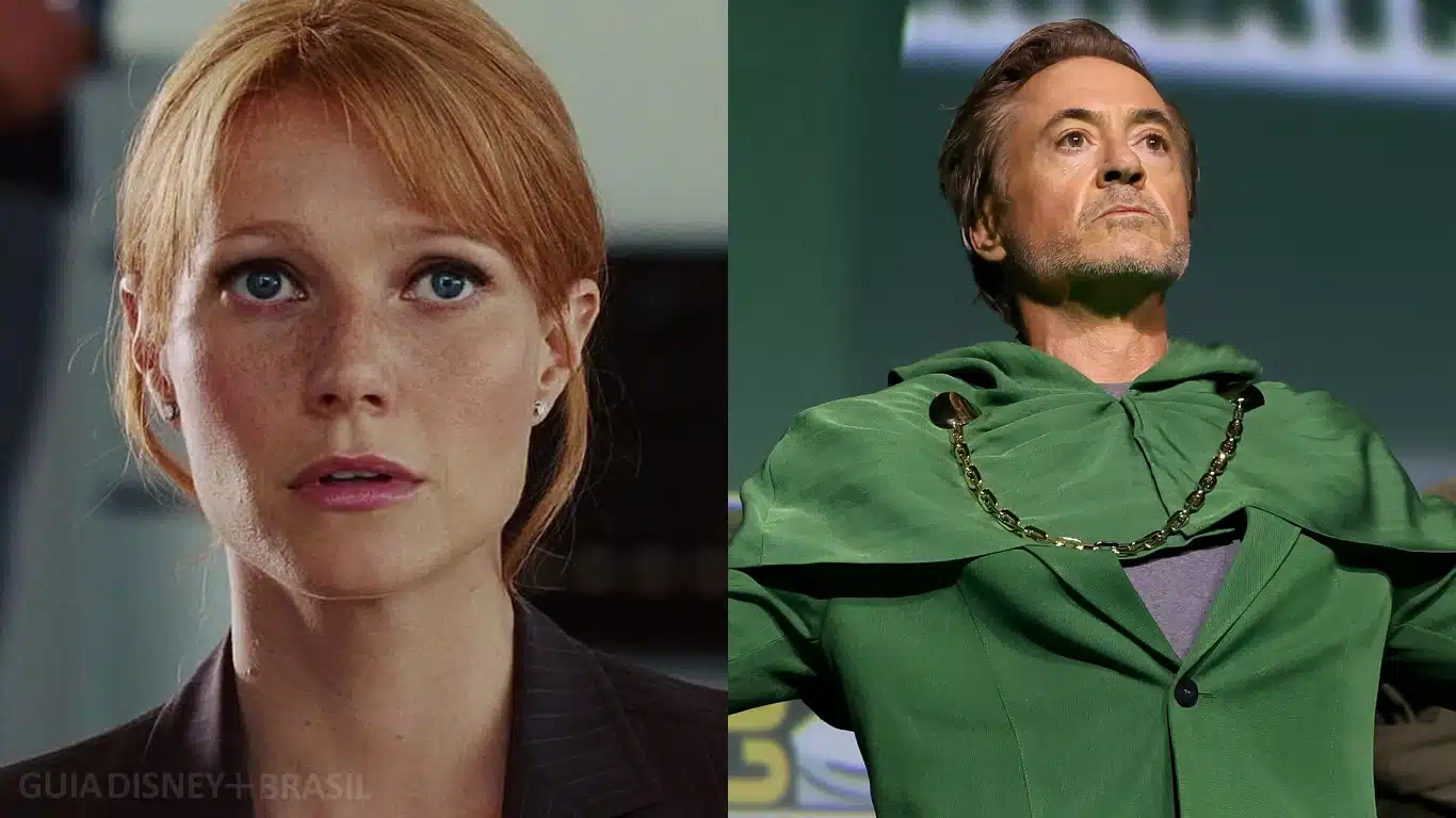 Gwyneth-Paltrow-e-Robert-Downey-Jr Gwyneth Paltrow está confusa com retorno de Robert Downey Jr. à Marvel