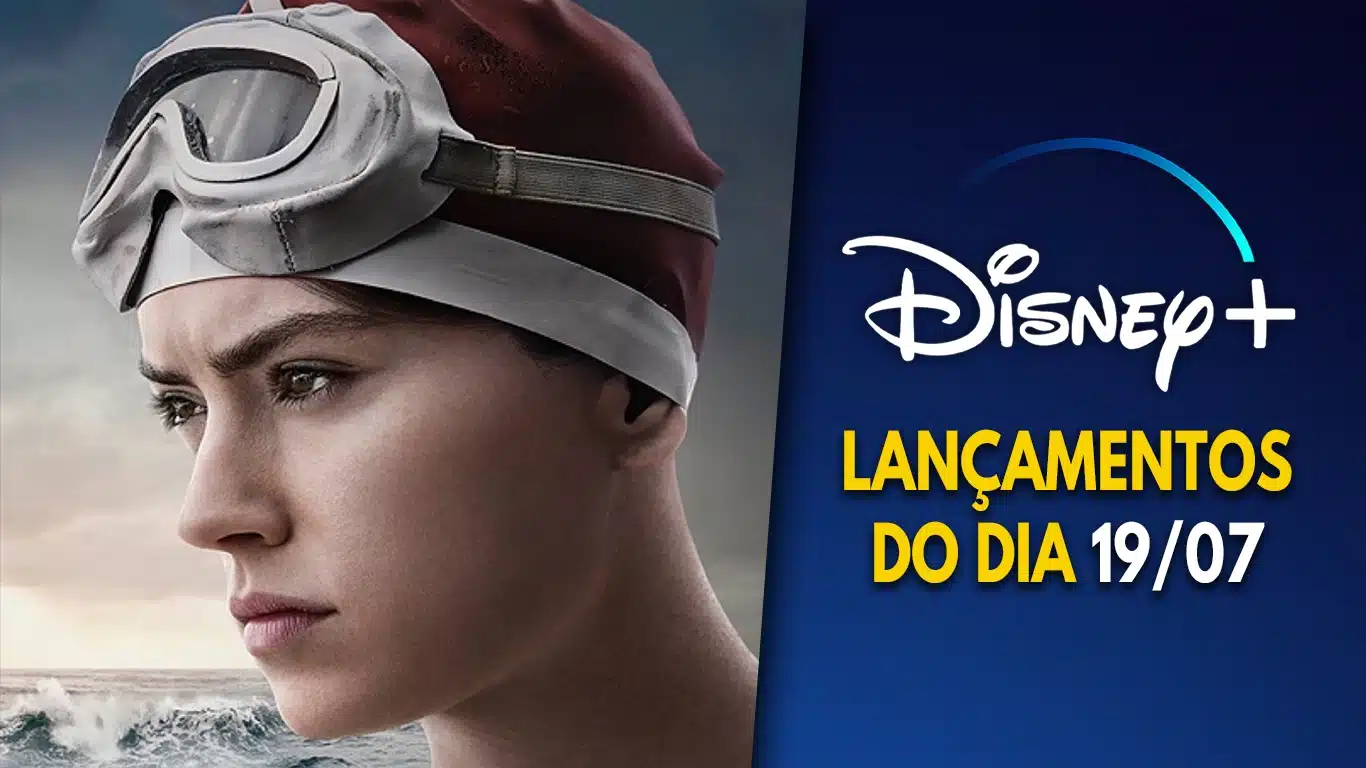 Lancamentos-DisneyPlus-do-dia-19-07-2024 Com Daisy Ridley, 'A Jovem e o Mar' acaba de estrear no Disney+