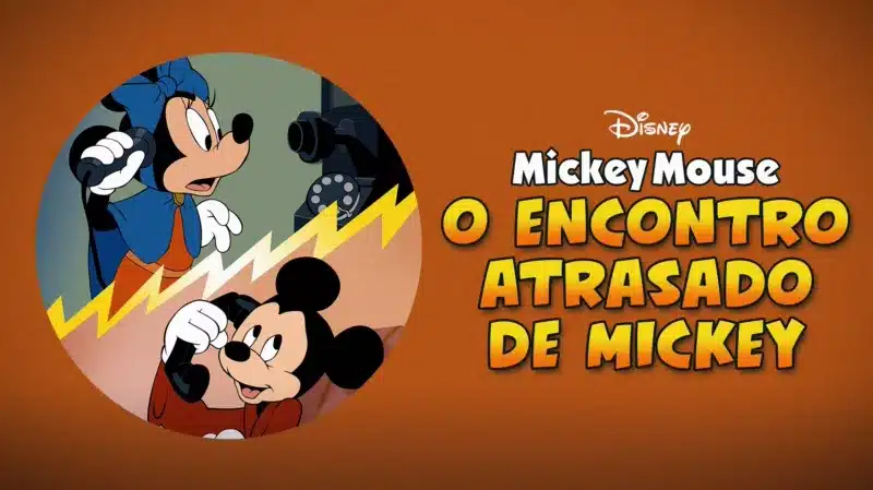 O-Encontro-Atrasado-de-Mickey Desde 1927: Conheça os 50 Desenhos mais antigos do Disney+