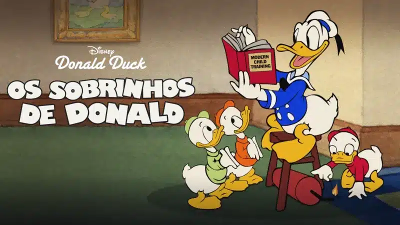 Os-Sobrinhos-de-Donald Desde 1927: Conheça os 50 Desenhos mais antigos do Disney+