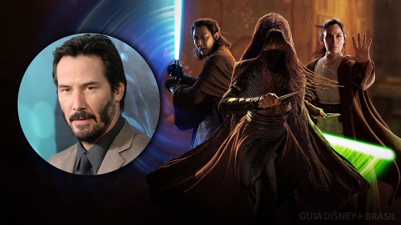 Keanu-Reeves-The-Acolyte Keanu Reeves quase reuniu elenco de Matrix em The Acolyte