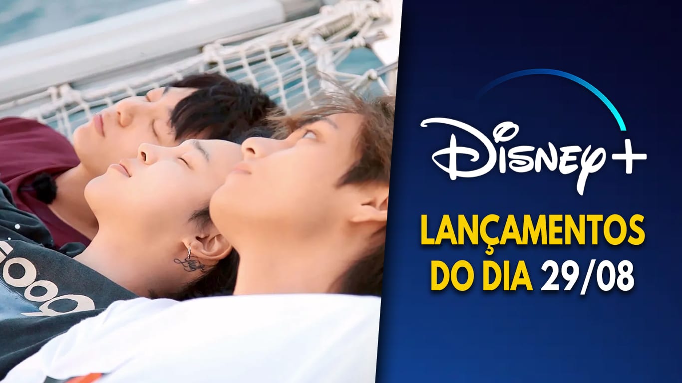 Lancamentos-DisneyPlus-do-dia-29-08-2024 Are You Sure!?, com o BTS, lança o 5º episódio no Disney+