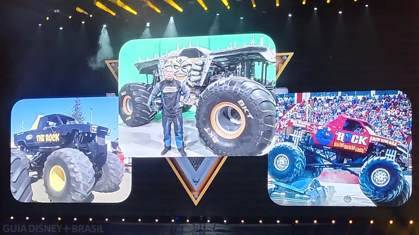 Monster-Jam Monster Jam: Disney promete adrenalina com Dwayne Johnson