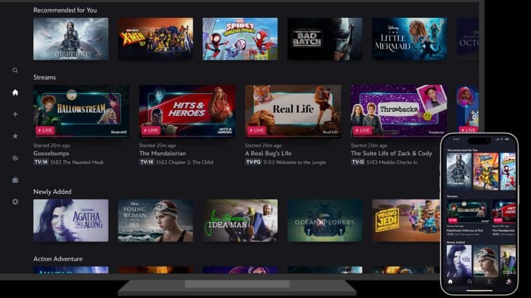 Disney+ apresenta a nova função Streams com programação contínua - Guia ...